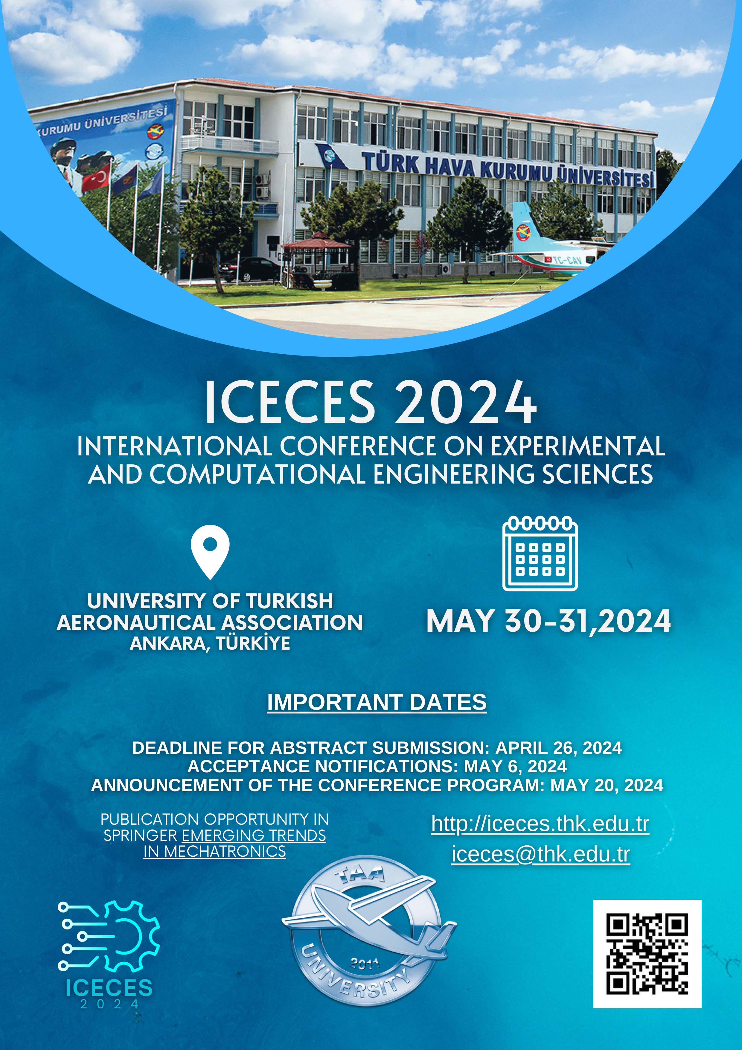 1. International Conference on Experimental and Computational Engineering Sciences - ICECES 2024