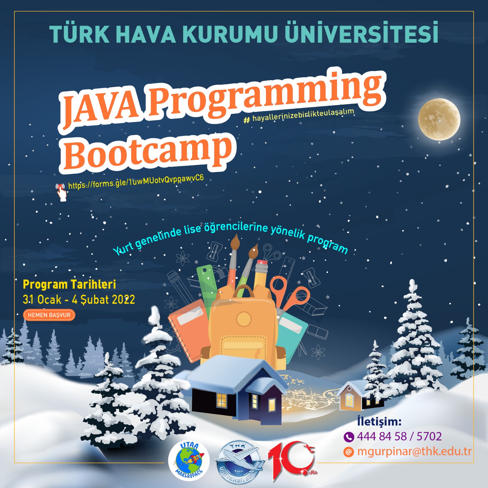 Çevrimiçi “Java Programming Bootcamp” Eğitimi