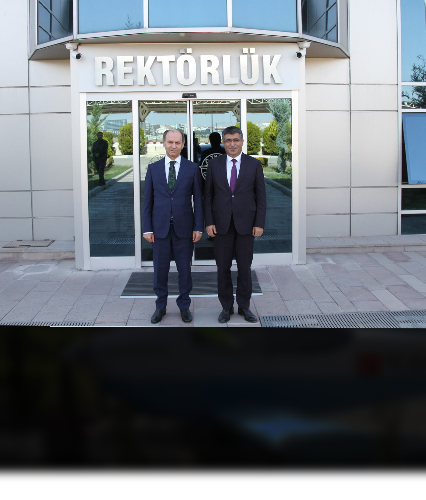 Nevşehir Üniversitesi Rektörü Prof. Dr. Semih AKTEKİN Rektörümüz Prof. Dr. Rahmi ER’e Hayırlı Olsun Ziyaretinde Bulunmuşlardır