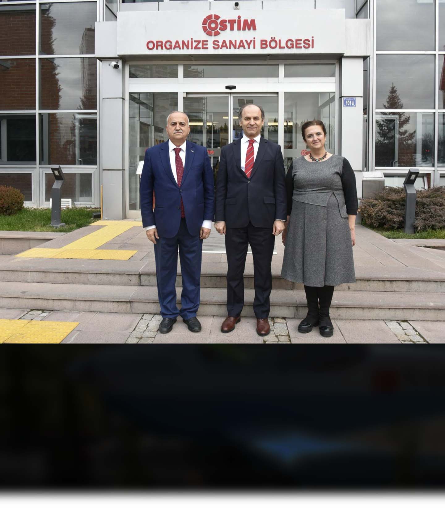 Rektörümüz Prof. Dr. Rahmi Er, OSTİM OSB Yönetim Kurulu Başkanı Orhan Aydın’ı Ziyaret Etti