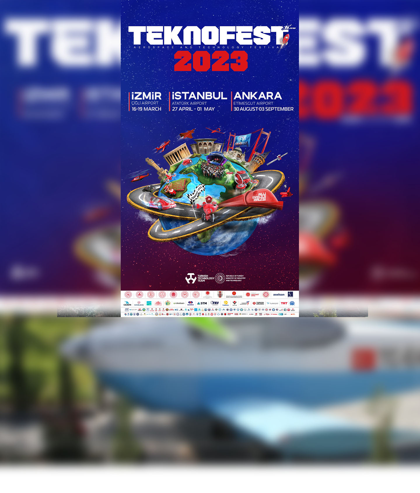 Teknofest Coşkusu İzmir, Ankara ve İstanbul'da