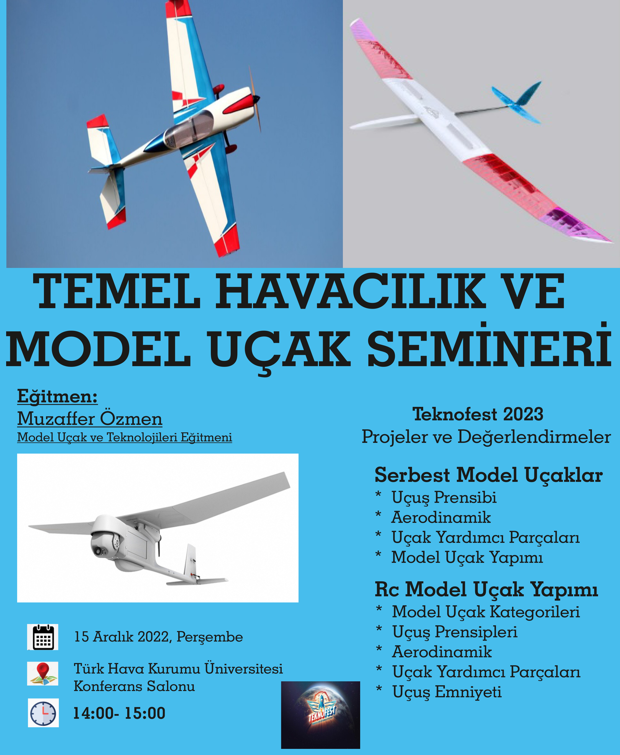 Temel Havacılık ve Model Uçak Semineri
