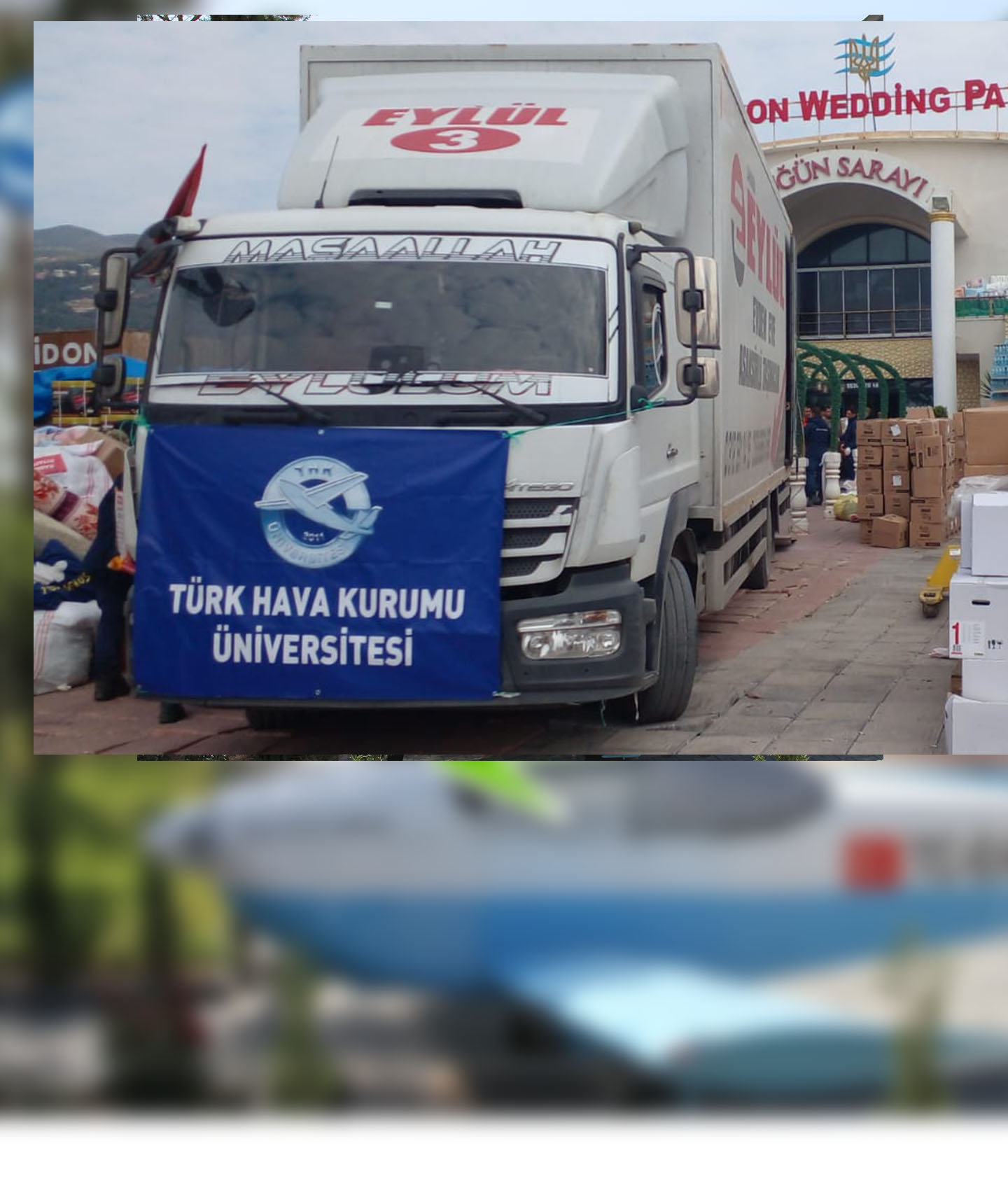 Türk Hava Kurumu Üniversitesi Ailesi Olarak Toplanan Yardım Malzemelerini Bugün Babah AFAD Yetkililerine Teslim Ettik