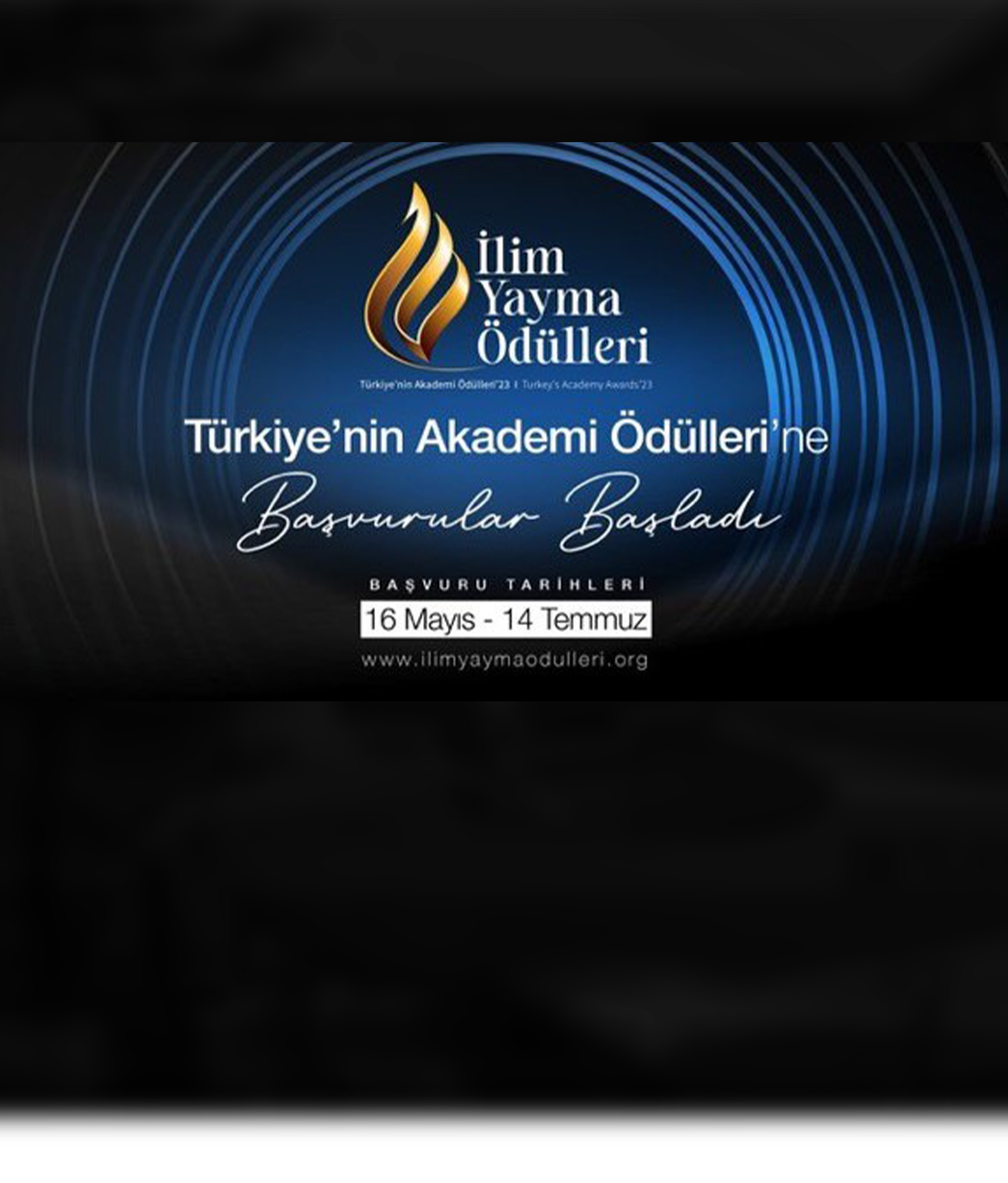 Türkiye’nin Akademi Ödülleri’ne Başvurular Başladı!
