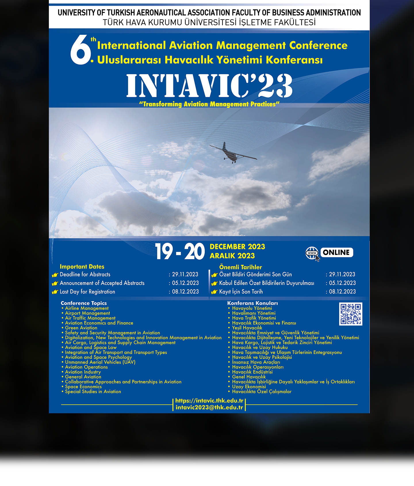 Uluslararası Havacılık Yönetimi Konferansı (INTAVIC)