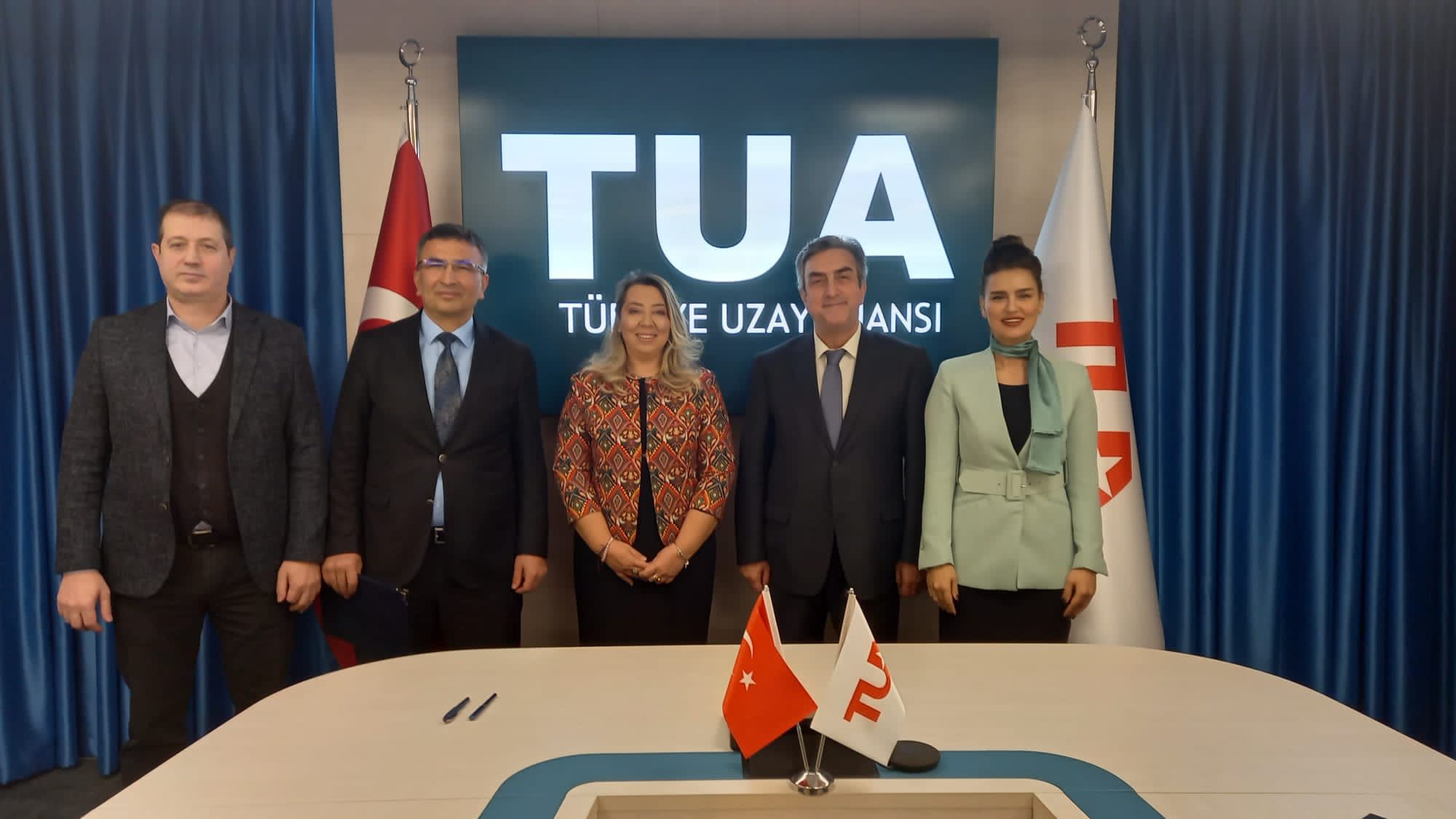 Üniversitemiz ve Türkiye Uzay Ajansı (TUA) Arasında Milli Uzay Programı Kapsamında İş Birliği Protokolü İmzalandı